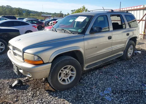 2001 Dodge Durango из США, поврежденный, VIN 1B4HS28N01F512202